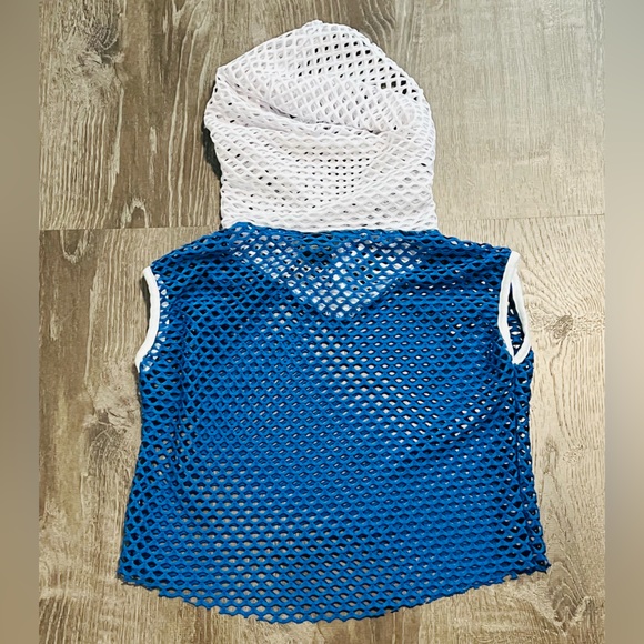 ZARA TEREZ***Net Hooded Top**Med. $88 - Picture 4 of 4
